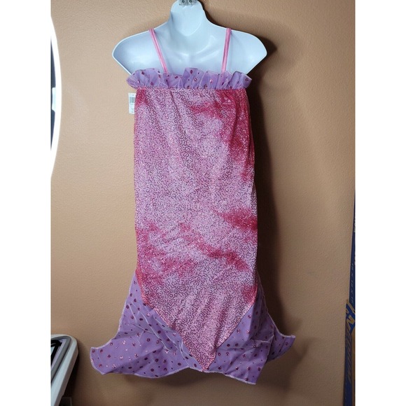 Disney Cruise Line Parks Ariel Little Mermaid 3pc Costume Sz 14 XL Tail Youth - Picture 6 of 10